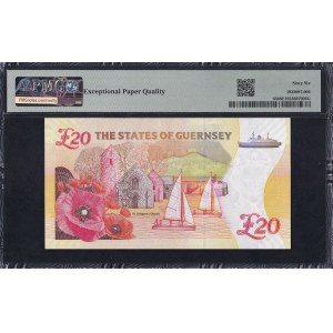 Guernsey, 20 Pounds, 2018, Gem UNC 66 EPQ, Commemorative