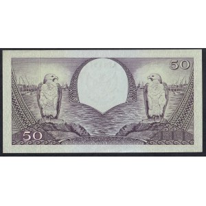 Indonezja, 50 rupii, 1959 r., UNC