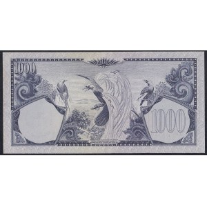 Indonesia, 1000 Rupiah, 1959, UNC