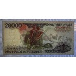 Indonesien, 20.000 Rupiah, 1992–1995, UNC