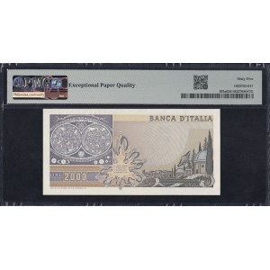 Italy, 2000 Lire, 1973, Gem UNC 65 EPQ