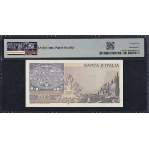 Italy, 2000 Lire, 1983, Gem UNC 65 EPQ