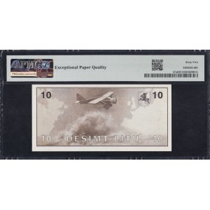 Lithuania, 10 Litu, 1991 (1993), Gem UNC 65 EPQ