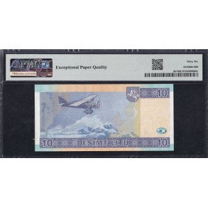 Lithuania, 10 Litu, 2007, Gem UNC 66 EPQ, Replacement