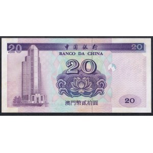 Macau, 20 Patacas, 1996, UNC