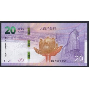 Macau, 20 Patacas, 2019, UNC