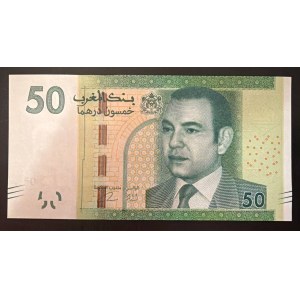 Morocco, 50 Dirhams, 2012, UNC