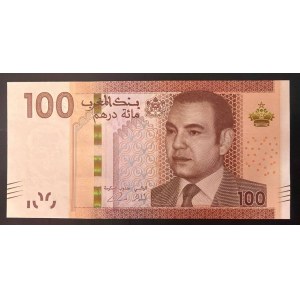 Morocco, 100 Dirhams, 2012, UNC