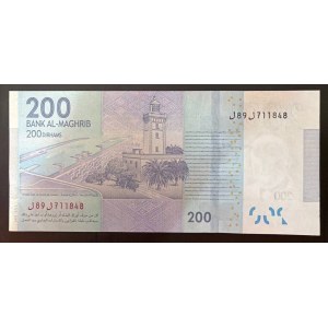 Maroko, 200 dirhamów, 2013 r., UNC