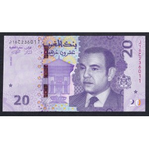 Morocco, 20 Dirhams, 2023, UNC