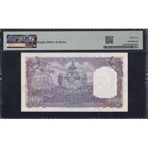 Nepal, 10 Mohru, 1951, About UNC 55