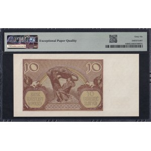 Poland, 10 Zlotych, 1940, Gem UNC 66 EPQ