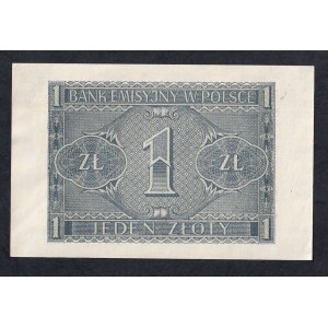 Poland, 1 Zloty, 1941, UNC