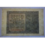 Poland, 1 Zloty, 1941, UNC