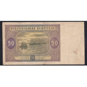 Polsko, 50 zlotých, 1946, F-VF