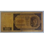 Polsko, 500 zlotých, 1948, F