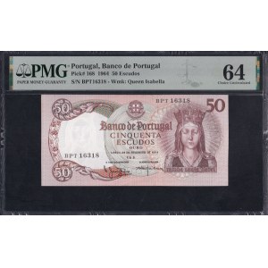 Portugal, 50 Escudos, 1964, Choice UNC 64