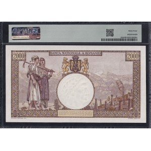 Romania, 2000 Lei, 1941, Choice UNC 64