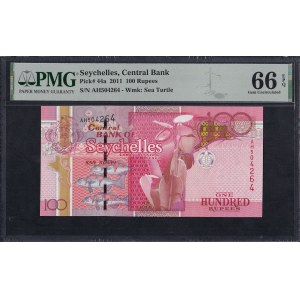Seychelles, 100 Rupees, 2011, Gem UNC 66 EPQ