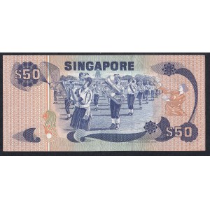 Singapur, 50 dolárov, 1976, UNC