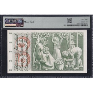 Switzerland, 50 Franken, 1972, Choice About UNC 58