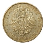 Germany, Saxony, 5 marks, 1875 (114)