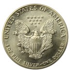 USA, $1, 1987 – American Eagle, 1 oz. Ag 999 (200)