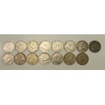 Germany, Third Reich, set of 5 marks, 1935–1936. 15 pieces total. (346)