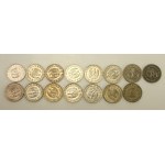 Germany, Third Reich, set of 5 marks, 1935–1936. 15 pieces total. (346)