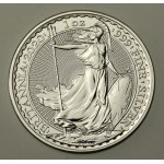 United Kingdom, Elizabeth II, 2 pounds 2020 - Britannia, 1 oz. Ag 999 (403)