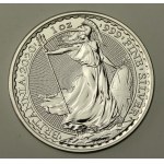 United Kingdom, Elizabeth II, 2 pounds 2020 - Britannia, 1 oz. Ag 999 (405)