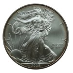 USA, 1 Dollar 2008 - American Eagle, 1 oz. Ag 999 (423)