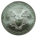 USA, 1 Dollar 2008 - American Eagle, 1 oz. Ag 999 (423)