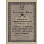 Republic of Poland (1918–1939), 5% bonds of the State Conversion Loan in denominations of 10 zlotych and 50 złotych, September 1, 1924, Warsaw