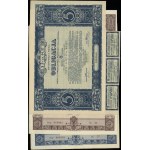 The Republic of Poland (1918–1939), set of 3 bonds, 1931–1935