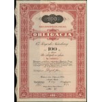 Republic of Poland (1918–1939), 6% bond on 100 zlotych in gold, January 2, 1934