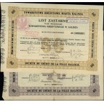 Poland, set of 2 mortgage bonds, 1925