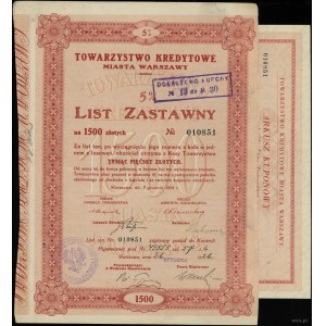 Pologne, lot de 3 lettres de gage