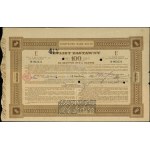Poland, 4 1/2% bond for 100 zlotych in gold, April 18, 1929, Warsaw