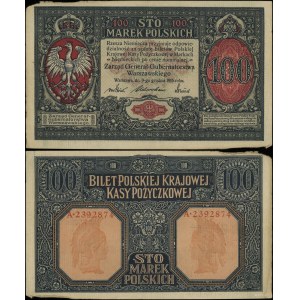 Polska, 100 marek polskich, 9.12.1916, Generał, A