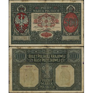 Poland, 500 Polish marks, January 15, 1919