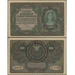 Poland, 500 Polish marks, August 23, 1919, I-BT