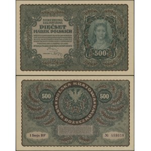 Polonia, 500 marchi polacchi, 23/08/1919, I-BF