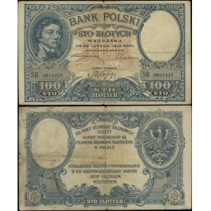 Polska, 100 złotych, 28.02.1919, B