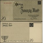 20 marks, May 15, 1940, no watermark