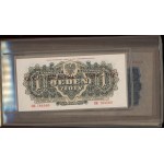 Poland, reproductions of banknotes from the 1944 Polish issue in an album published by the National Bank of Poland