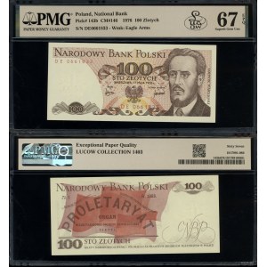 100 zlotych, May 17, 1976, DE