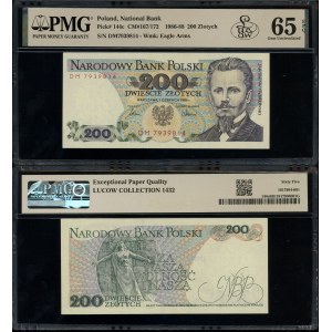 200 złotych, 1.06.1986, DM