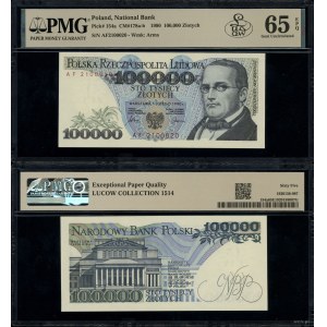 100.000 złotych, 1.02.1990, AF