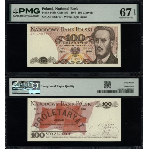 Pologne, 100 zlotys, 17 mai 1976, AS
